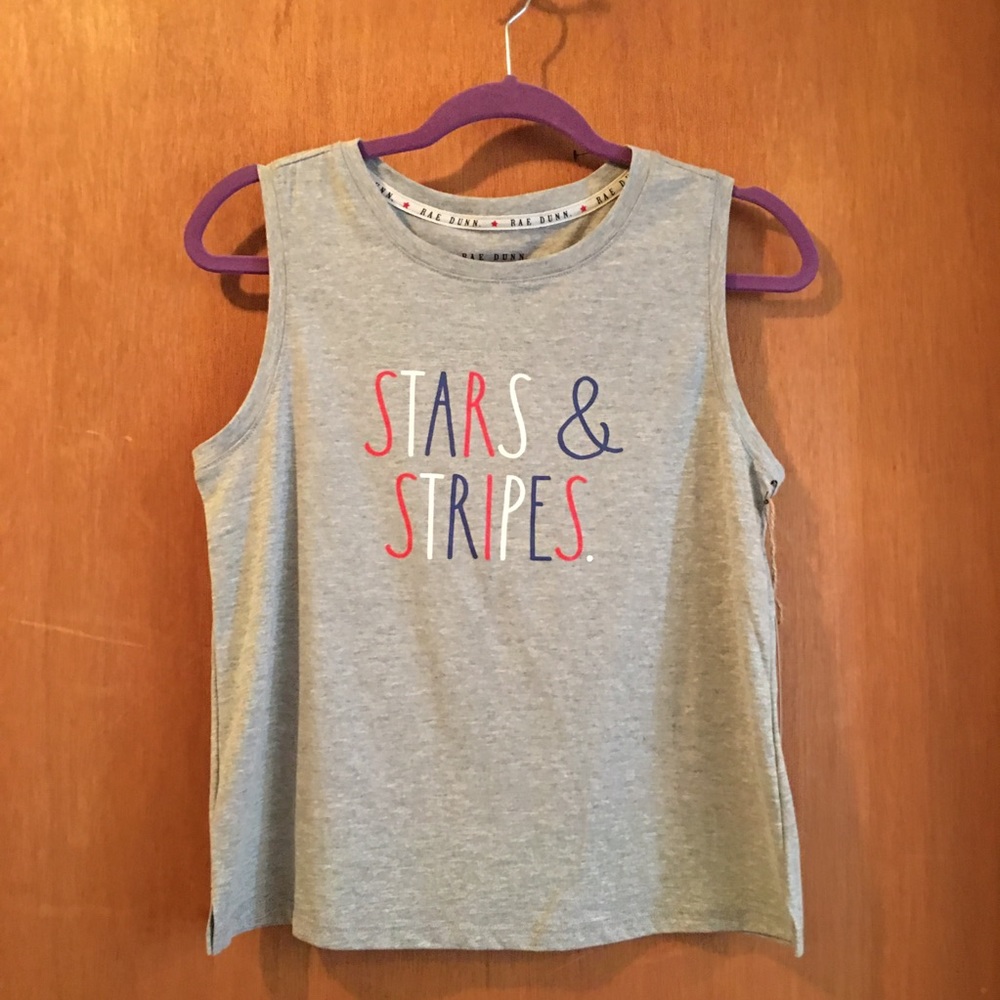Rae Dunn Muscle Tank Top